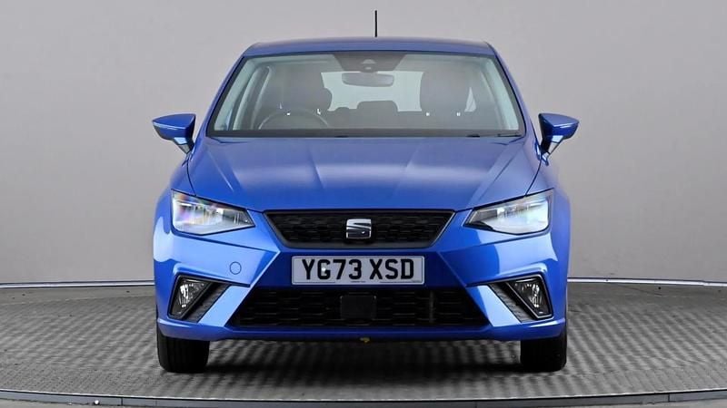 Used Seat Ibiza SE 95 HP (69 kW) 2023 Blue Hatchback