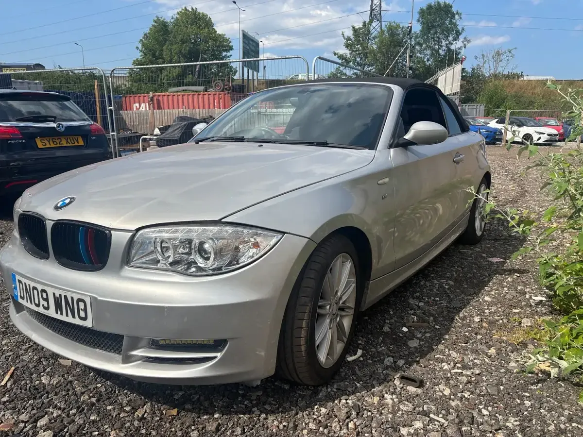 Used BMW 118 Cabriolet 2009 Silver Cabriolet