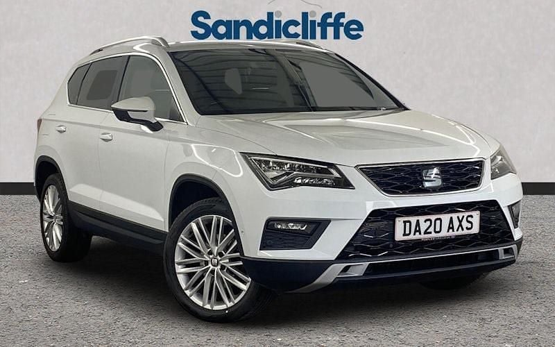 White Used 2020 Seat Ateca XCELLENCE SUV | £14,831 (Fair price) - Image 1/4