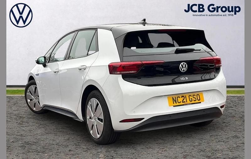 Used VW ID.3 Pro Performance 150 kW (204 HP) 2021 White Hatchback