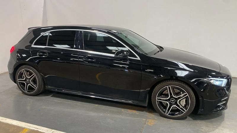 Black Used 2020 Mercedes A35 AMG Executive Hatchback | £20,998 (Fair price) - Image 1/4