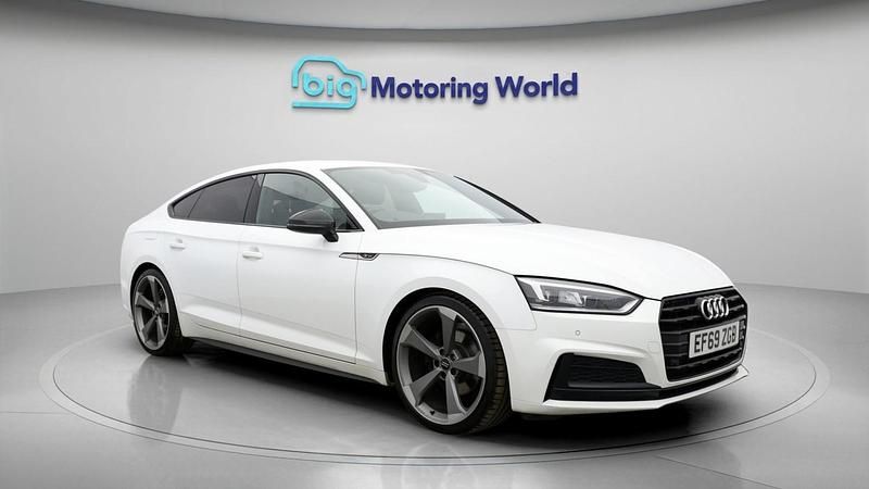 Used Audi A5 Black Edition 245 HP (180 kW) 2020 White Coupe