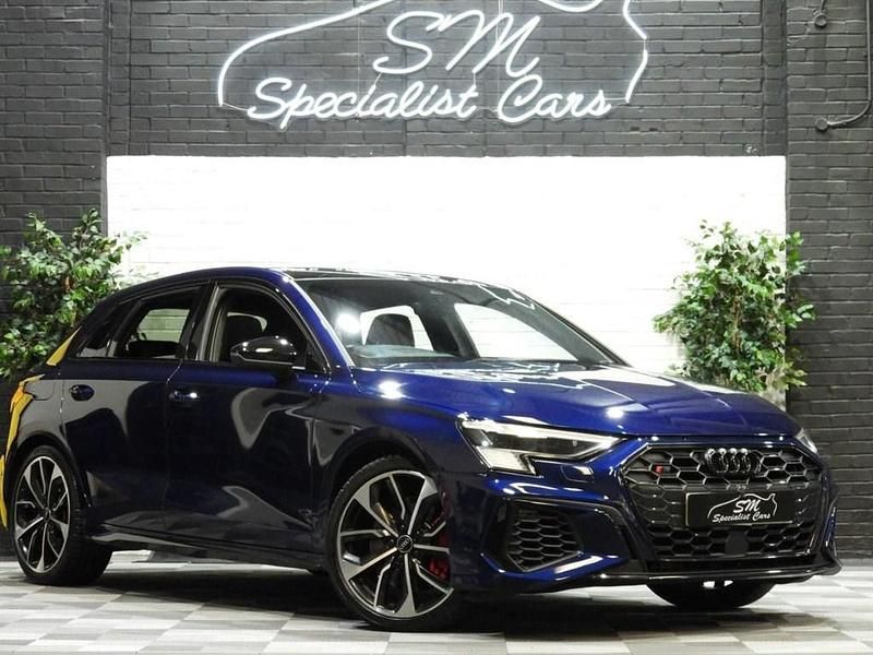 Blue Used 2022 Audi A3 Advanced Hatchback | £31,000 - Image 1/4