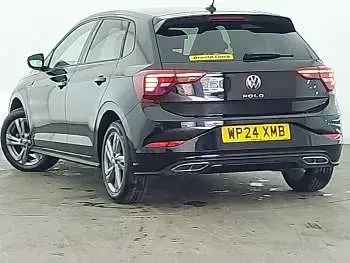Used VW Polo R-line 95 HP (69 kW) 2024 Black Hatchback