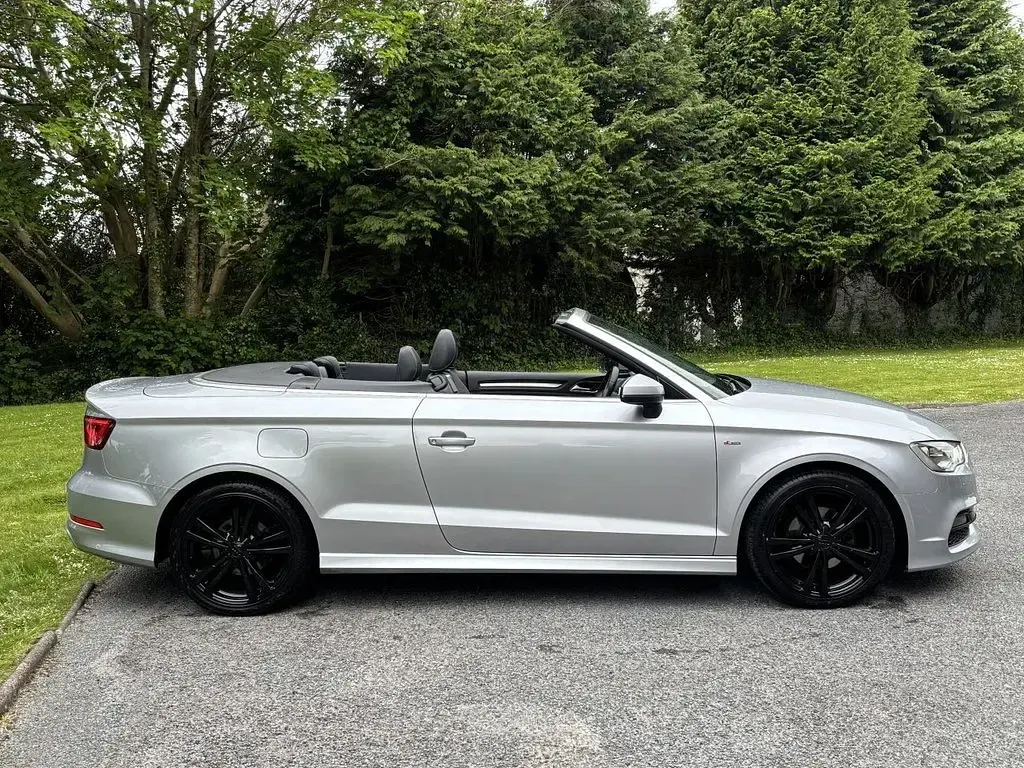 Used Audi A3 Cabriolet S-Line 150 HP (110 kW) 2015 Silver Cabriolet