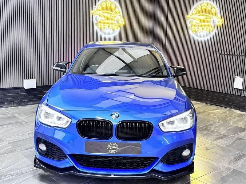 Used BMW 120 M Sport 190 HP (139 kW) 2016 Blue Hatchback