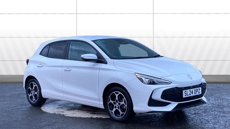 Used MG MG3 Trophy 194 HP (142 kW) 2024 White Hatchback