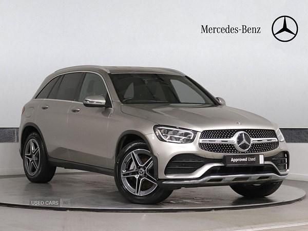 Used Mercedes GLC220 AMG line 194 HP (142 kW) 2020 Silver Estate