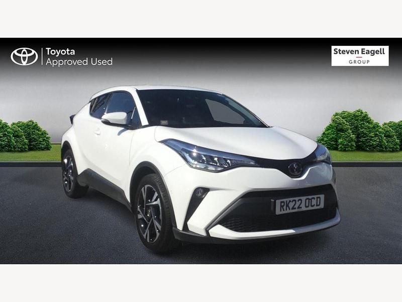 White Used 2022 Toyota C-HR Design SUV | £19,691 (Good price) - Image 1/3