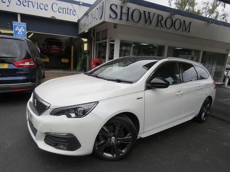 White Used 2017 Peugeot 308 GT-line Estate | £7,689 (A bit pricey) - Image 1/3