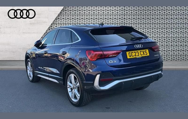 Used Audi Q3 S-Line 150 HP (110 kW) 2023 Blue SUV