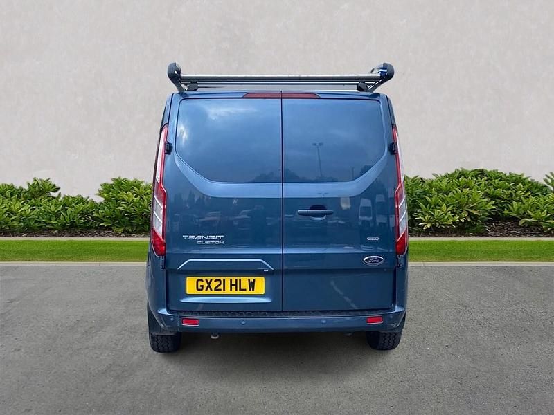 Used Ford Transit Custom Limited 126 HP (92 kW) 2021 Blue Van