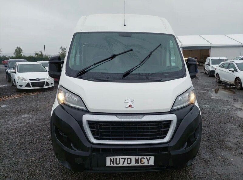 White Used 2020 Peugeot Boxer S Van | £15,000 - Image 1/4