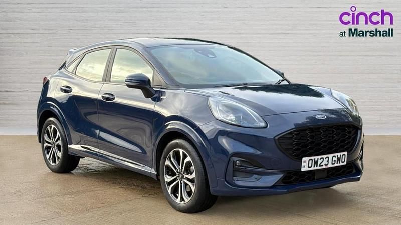 Blue Used 2023 Ford Puma ST-Line | £16,839 (Good price) - Image 1/4