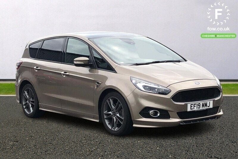 Silver Used 2019 Ford S-MAX ST-Line MPV | £18,699 (Good price) - Image 1/3