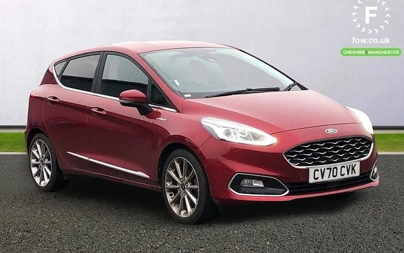 Red Used 2020 Ford Fiesta Vignale Hatchback | £13,799 - Image 1/3