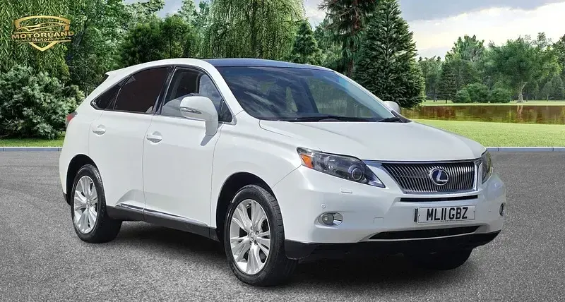 Used Lexus RX450h 2011 White SUV