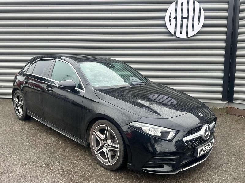Black Used 2019 Mercedes A180 AMG line Hatchback | £11,950 (Fair price) - Image 1/4
