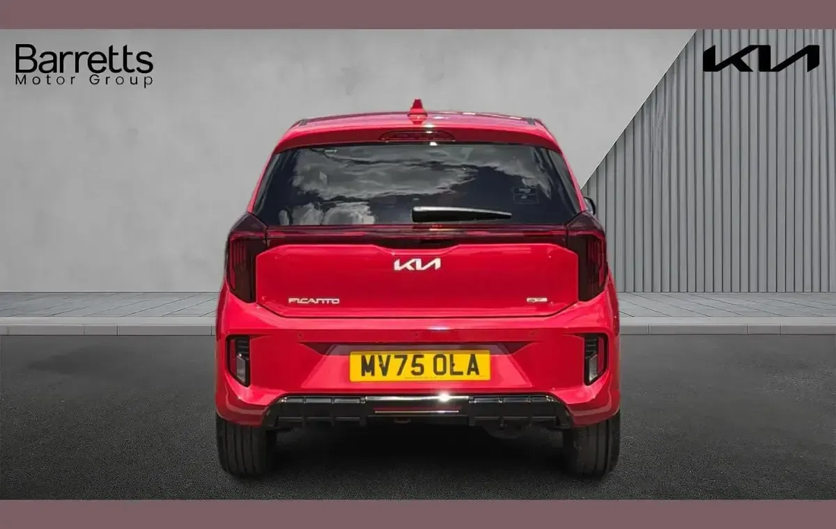 New Kia Picanto GT-Line S 68 HP (50 kW) 2025 Red Hatchback