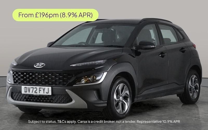 Black Used 2022 Hyundai Kona SE SUV | £15,082 (Good price) - Image 1/2