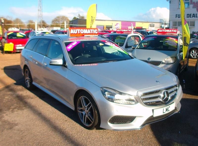 Silver Used 2013 Mercedes E350 AMG Estate | £10,995 - Image 1/4