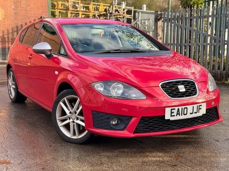 Red Used 2010 Seat Leon FR Hatchback | £3,995 (A bit pricey) - Image 1/4