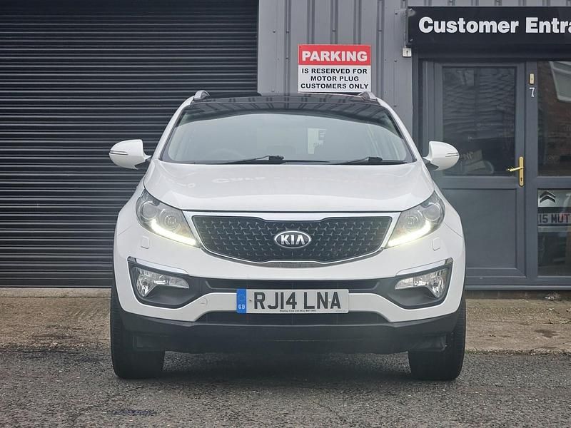 Used Kia Sportage 134 HP (98 kW) 2014 White SUV