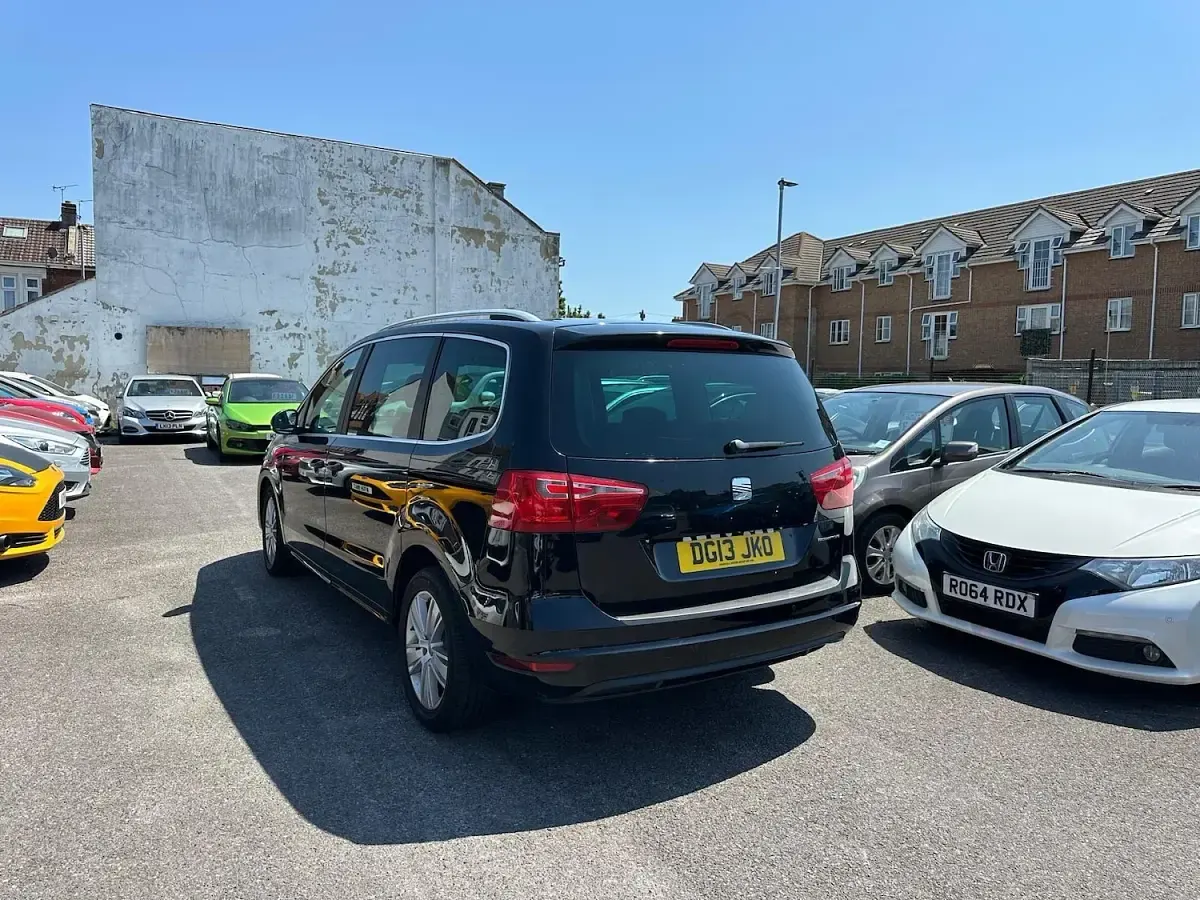 Used Seat Alhambra SE 138 HP (101 kW) 2013 Black MPV