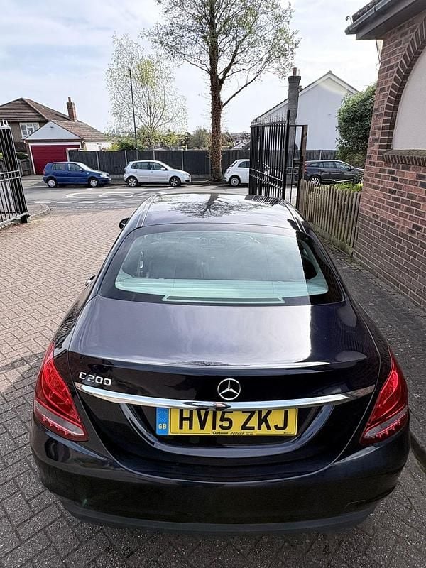 Used Mercedes C200 SE 181 HP (133 kW) 2015 Blue Sedan