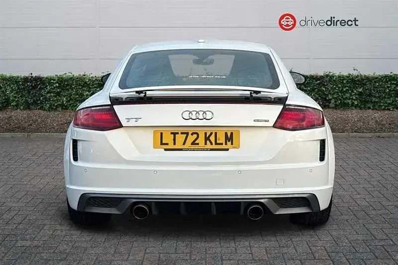 Begagnad Audi TT S-Line 245 HK (180 kW) 2022 Vit Sportkupé