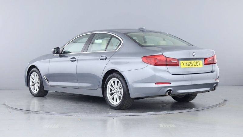 Used BMW 520 Sport Line 190 HP (139 kW) 2019 Blue Sedan