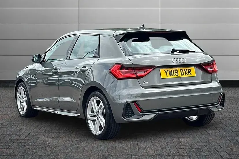 Used Audi A1 Sportback S-Line 114 HP (83 kW) 2019 Chronos grey Hatchback