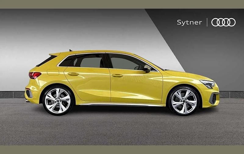 Used Audi S3 Sportback Comfort 310 HP (228 kW) 2023 Yellow Hatchback