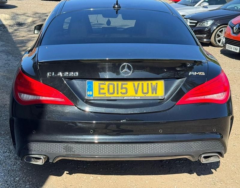Used Mercedes CLA220 AMG 2015 Black Sedan
