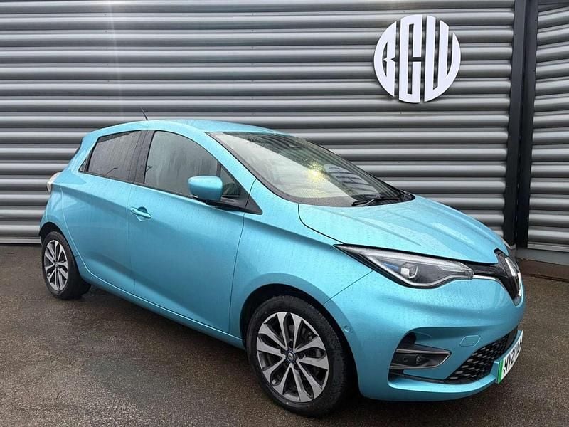 Used Renault Zoe GT-Line 100 kW (136 HP) 2021 Blue Hatchback