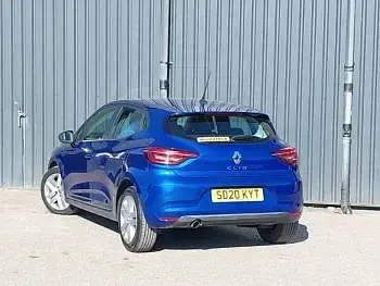 Usado Renault Clio V Play 72 CV (52 kW) 2020 Azul Utilitario
