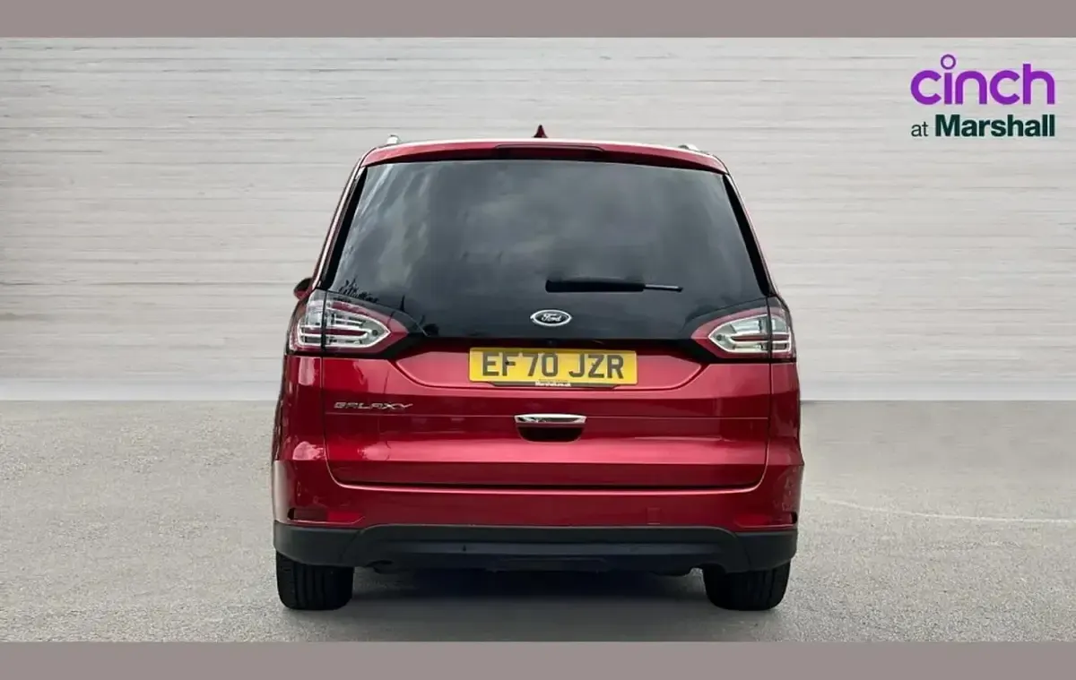 Used Ford Galaxy Titanium 190 HP (139 kW) 2020 Red MPV