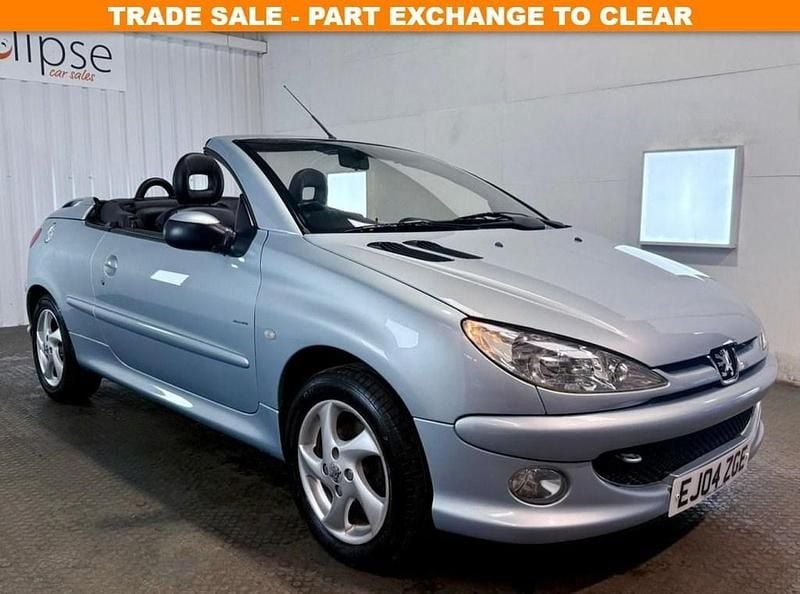 Used Peugeot 206 S 110 HP (80 kW) 2004 Silver Cabriolet