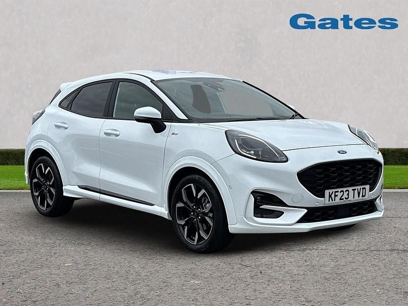 White Used 2023 Ford Puma ST-Line X Hatchback | £17,899 (Fair price) - Image 1/4
