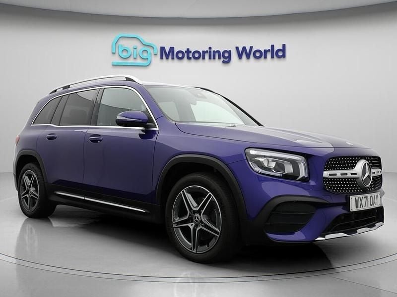 Blue Used 2021 Mercedes GLB200 AMG line SUV | £19,700 (Fair price) - Image 1/4
