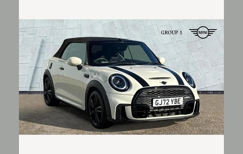 White Used 2022 Mini Cooper S Cabriolet Sport Cabriolet | £20,650 (Fair price) - Image 1/4