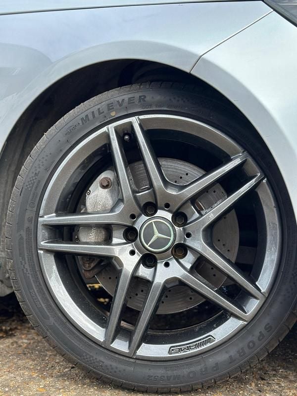 Used Mercedes E350 AMG 2014 Silver Sedan