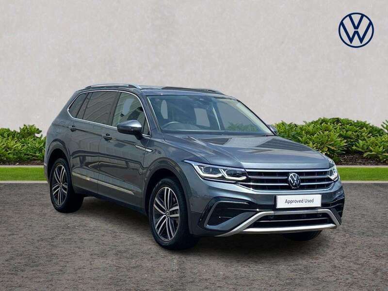 Grey Used 2024 VW Tiguan Allspace Elegance SUV | £33,950 (A bit pricey) - Image 1/4