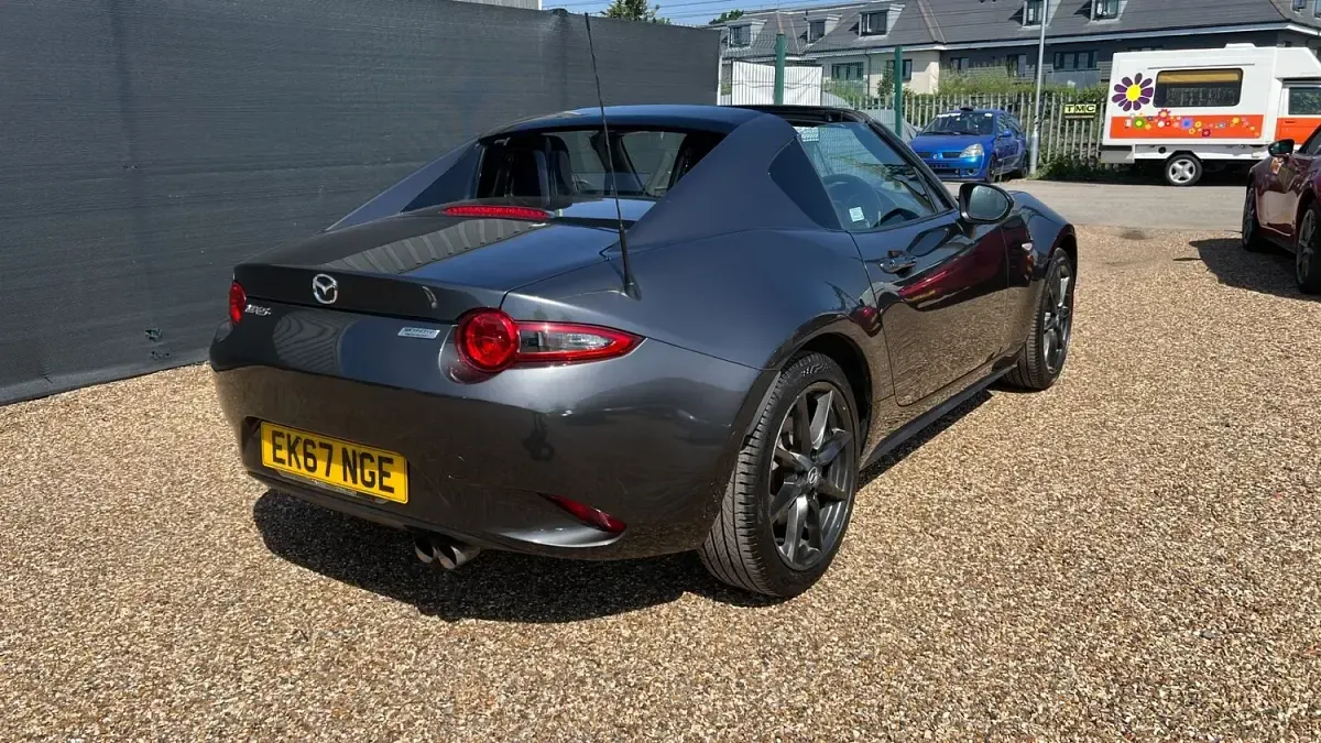 Used Mazda MX5 160 HP (117 kW) 2017 Grey Cabriolet