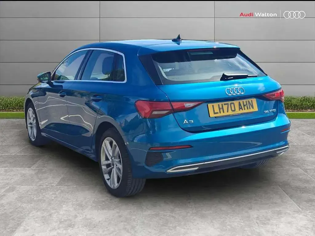 Used Audi A3 Sport 147 HP (108 kW) 2020 Blue Sedan