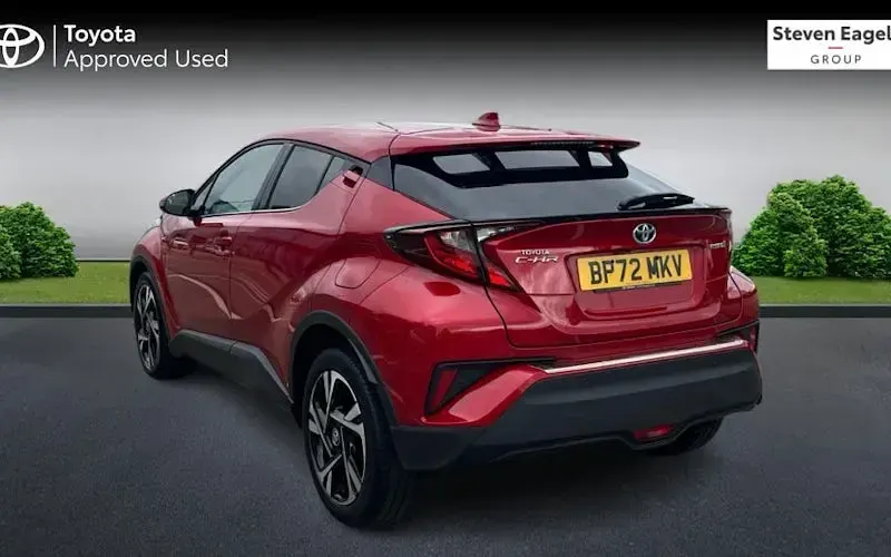 Used Toyota C-HR Design 122 HP (89 kW) 2023 Red SUV