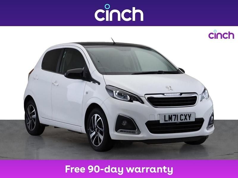 White Used 2021 Peugeot 108 Allure Hatchback | £8,949 (A bit pricey) - Image 1/3