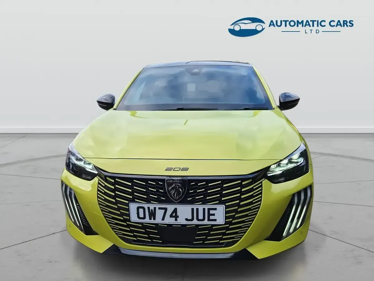 Used Peugeot 208 GTi 100 HP (73 kW) 2024 Yellow Hatchback