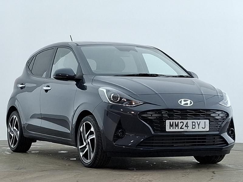 Grey Used 2024 Hyundai i10 Premium Hatchback | £17,498 (A bit pricey) - Image 1/4