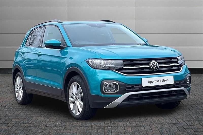 Makena turquoise Used 2022 VW T-Cross Active SUV | £17,995 (Fair price) - Image 1/3